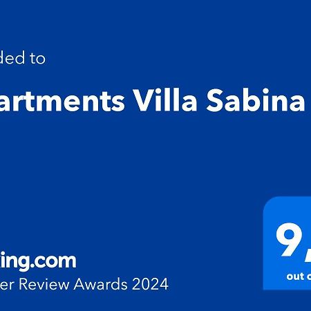 Apartments Villa Sabina Pula Exteriér fotografie